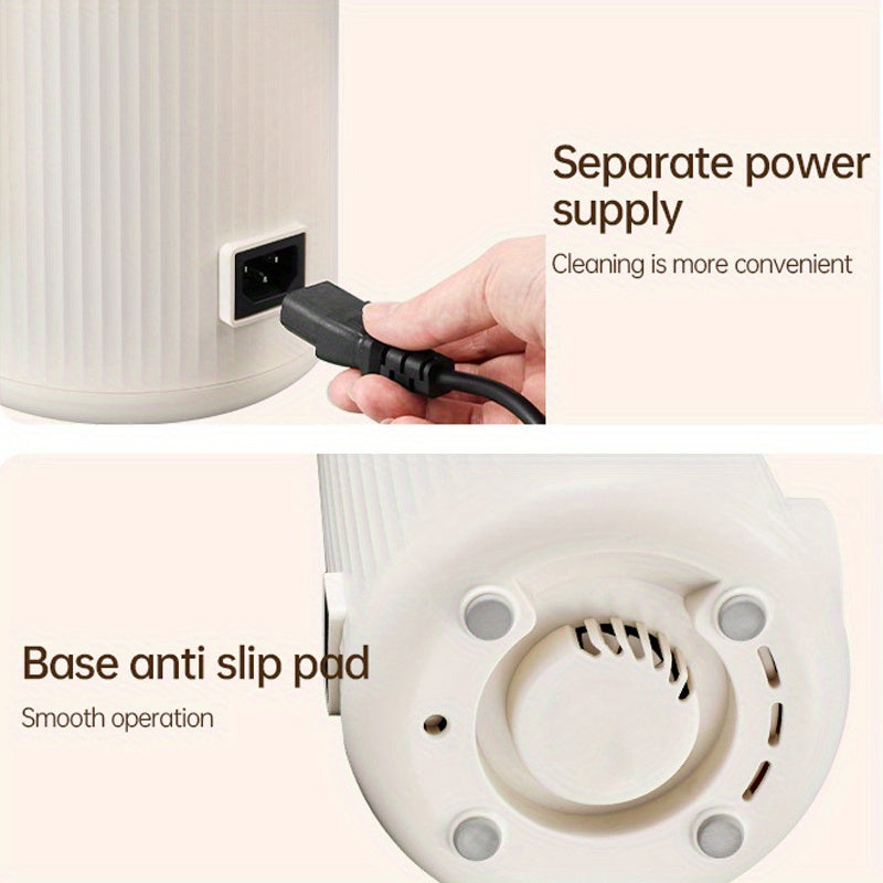 BALASHOV US Plug Automatic Nut Milk Maker, 40.58oz Homemade Almond, Oat, Coconut, 304 Stainless Steel Fruit Milkshake Blender, Stirable Ice Cubes And Juice, with Delay Start\u002F Keep Warm\u002F Boil Water\u002F Self-Cleaning, Kitchen Additions